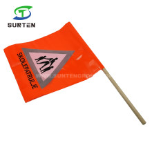 EU Standard Traffic Road/Street Safety Warning Anti-UV/Waterproof PVC/Polyester/Nylon/Plastic Reflective/Fluorescent Color Square/Triangle Bunting